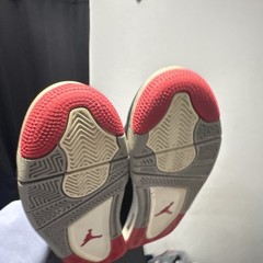 Jordan 4 combo/ Jordan 4 military black 6.5Y, Jordan 4 bred 2019 7Y,