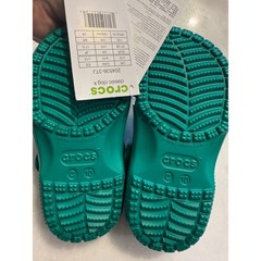 Crocs Classic Clog K Kids Size C10 Deep Green Roomy Fit 204536-3TJ Slip On Shoes