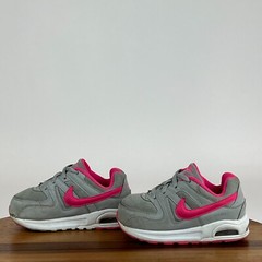Little Kids Nike Air Max Command Flex Gray Athletic Shoes Sneakers Size 8 C GUC