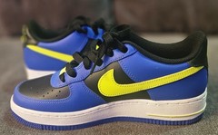 Nike Air Force 1 Low GS | Racer Blue/Volt/Black Size 6.5Y Youth Unisex Women’s 8