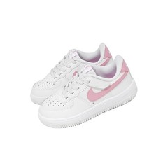 Nike Force 1 Low Easyon PS White Pink Rise Kids Preschool Casual Shoe IH4498-124