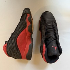 2005 NIKE AIR JORDAN XIII 13 RETRO GS BRED BLACK TRUE RED BG 309260-061 3Y