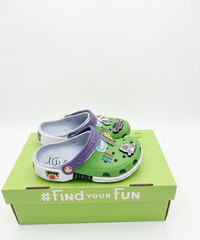 Buzz Lightyear Crocs Unisex Crocs for Kids, Lightweight Comfortable Summer Shoe