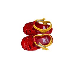 Mini Melissa Red Yellow Mickey Mouse Sandals Kids Disney Jelly PVC EXC 6