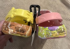 NWT SpongeBob Squarepants Slides Unisex Size US 4 EUR 36 MEX 23 Viacom Shoes