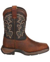 Durango Toddler Boys' Raindrop Western Boot – Square Toe – DWBT048