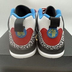 Nike Air Jordan Spizike Low SE Neutral Grey Varsity Maize IM7423-004 GS Sz 6Y