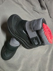 THE NORTH FACE TODDLER ALPENGLOW I SNOWBOOT-BLACK /GREY Size 7