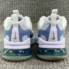 Nike Air Max 270 React SE Running Gym Training Shoe White CJ4060-100 Youth Sz 6Y