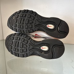 Nike Air Max 97 ‚Wolf Grey Red‘ Wolf Grey/Unv Red/Black 921522 020 6.5Y