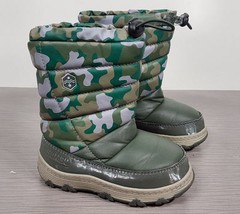 Khombu Juniper Pull On Synthetic Green Winter Boot Toddler (2-4 years) Size 9