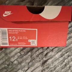 Nike Air Max Plus (PS) Kids Sneaker US 12C CD0610-024 Purple Mesh
