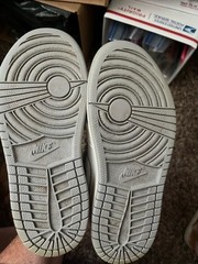 Nike Air Jordan 1 Mid ‚White Cool Grey‘ Kids Sneaker 13C