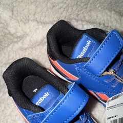 Reebok Royal CL Jog 3.0 1 Blue Black Orange Sneaker Unisex Kids size 7