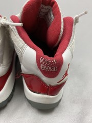 Jordan Air Jordan 11 Retro Shoes Kids Size 13C Red White Basketball 378039-116