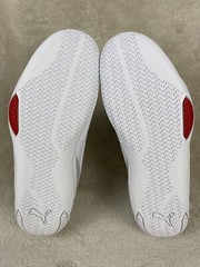 Puma Scuderia Ferrari Drift Cat Decima Kids White Red Sneaker Size 7C NIB