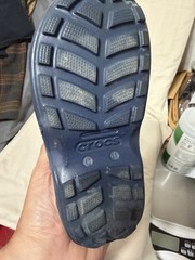 Crocs Handle It Rain Boot Little Kids Size C 11 Blue Pull On Waterproof