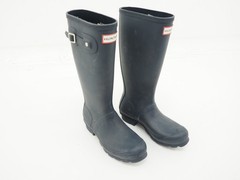 Hunter Original Kids Rain Boot Size US 5G / 4B / EU 36 Navy Blue