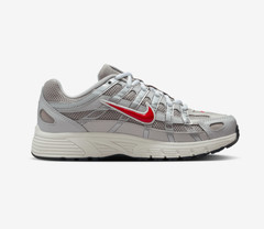 Nike P-6000 Fire Red Vast Grey HV5064-009 GS SZ 4Y-7Y Womens New Casual