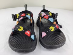 Chaco Classic Z1 Pac-Man Sandals Ghost Reteo Arcade Black Youth Kids Size 1