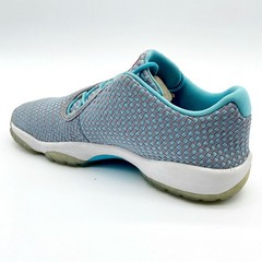 Nike Jordan Future Low GG Wolf Grey Blue White Kids Size 7 Sneakers 724814 014