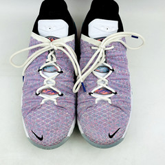 Nike Big Kid’s Lebron 18 GS Graffiti Basketball Shoes Youth 7 Purple CW2760-900