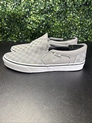 Vans Asher sneakers Men’s Size 10.5 Checker Dot – Frost Grey