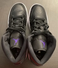 AIR JORDAN 1 Mid SE – Black (Space Jam) – Kids 7Y