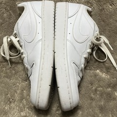 Nike Court Borough 2 Low White Leather Sneaker BQ5448-100 Size 7Y,Fit Womens 8.5