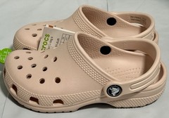 Crocs Classic Comfort Slip-On Clogs Pre School Unisex Size 11c – Tan (New)