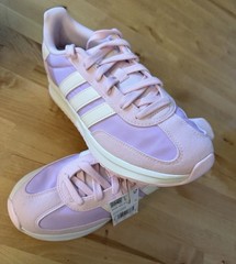 adidas Run 70s 2.0 J Unisex Kids Sneaker Pink/Purple/White US 6 JS2306
