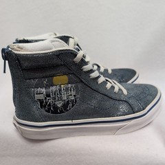 Vans x Harry Potter Hogwarts Castle Blue Sneakers hi tops Size 13.5