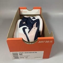 Nike Air Jordan 1 High OG (TD) Atmosphere Bubble Gum CU0450-641 Size 5C