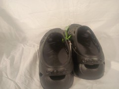 Crocs Classic Clog Black Unisex Kids EU 38-39 UK/AU 6 Slip On Flat