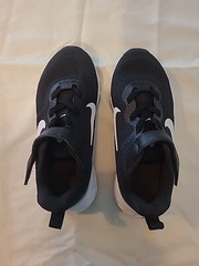 Nike Flex Runner 2 (PSV) 12c Black/White