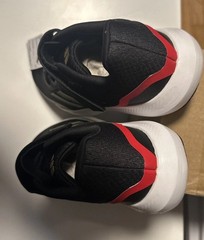 Size 4.5 (GS) Adidas Runfalcon 3.0 Elastic K Black, White Cloud Foam Sole