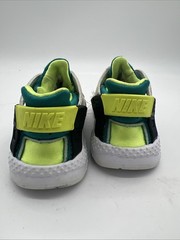 Nike Huarache Run Phantom Volt Bright Spruce 704949-045 Youth US Size 8C Shoes