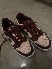 Nike Dunk Low Grade School Team Red Pink FB9109-600 Women Girls Kids Youth 5Y