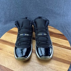 Jordan 11 Retro Space Jam 2016 Black Dark Concord 378038-003 Kids 6.5Y Womens 8