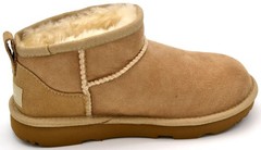 UGG Kids Kids‘ Classic Ultra Mini Mini Boots | Sand | 1130750K-SAN | Authentic