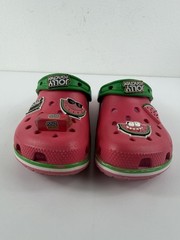 Crocs Jolly Rancher Watermelon Classic Clog Kids‘ Toddler Size C13 Pink Green