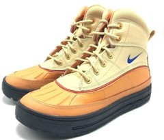*NEW* Youth Grade-School Nike WOODSIDE 2 HIGH (GS) SAND / ORANGE (524872 201)