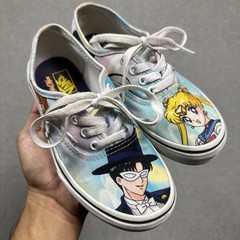 Vans Sailor Moon Shoes Size 2 Pretty Guardians Authentic Anime Skateboarding