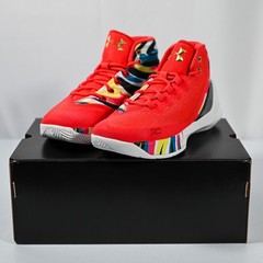 Under Armour Kids 7Y UA 2016 GS Curry 3 Chinese New Year SC Steph Curry Sneakers