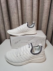 APL TechLoom Wave IVORY / IRON / Ribbed Youth Size 4 NEW with box free ship!