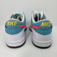 Nike Dunk Low BG Dusty Cactus Thunder Blue 4Y Youth Sneakers HF4794-345 EUC
