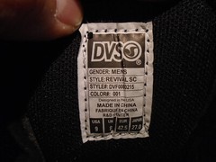 2014 DVS SHOES REVIVAL SC MARTY MURAWSKI SAMPLE SUEDE BLACK WHITE PANDA DUNK 9