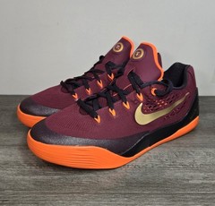 Nike Kobe Bryant 9 EM Deep Garnet GS Youth 6.5Y Shoes Basketball Sneakers
