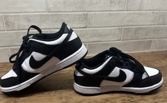 Nike Dunk Black and White Low Top Sneakers Youth 1