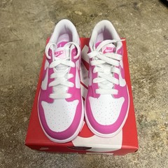 Nike Dunk Low Active Fuchsia PS Mismatched Sizes 12c and 13c